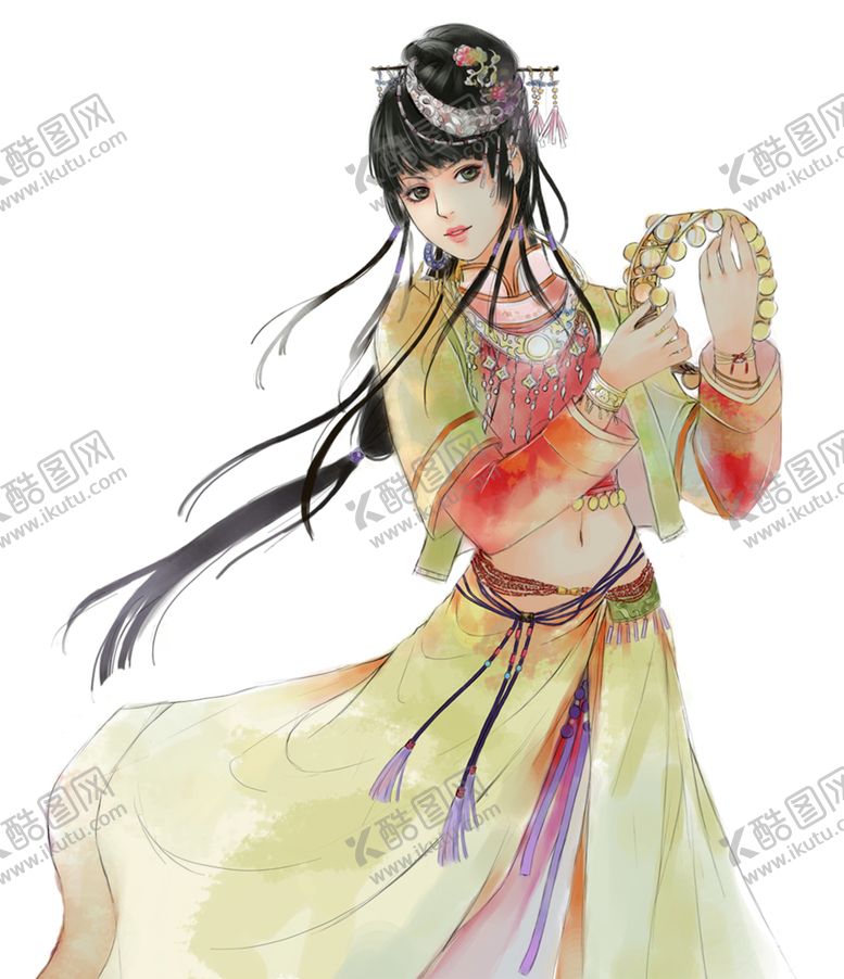 编号：56681702091142479350【酷图网】源文件下载-古风美女  