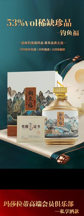 白酒品推系列海报