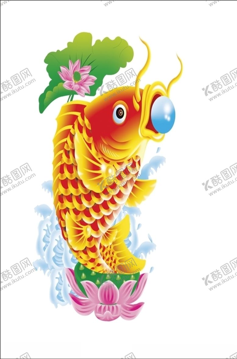 编号：63573707051025218432【酷图网】源文件下载-鲤鱼