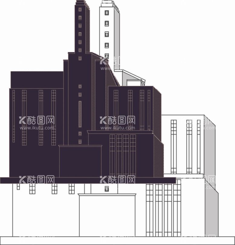 编号：92344711291840022116【酷图网】源文件下载-房屋房子屋子大厦建筑高楼办公楼