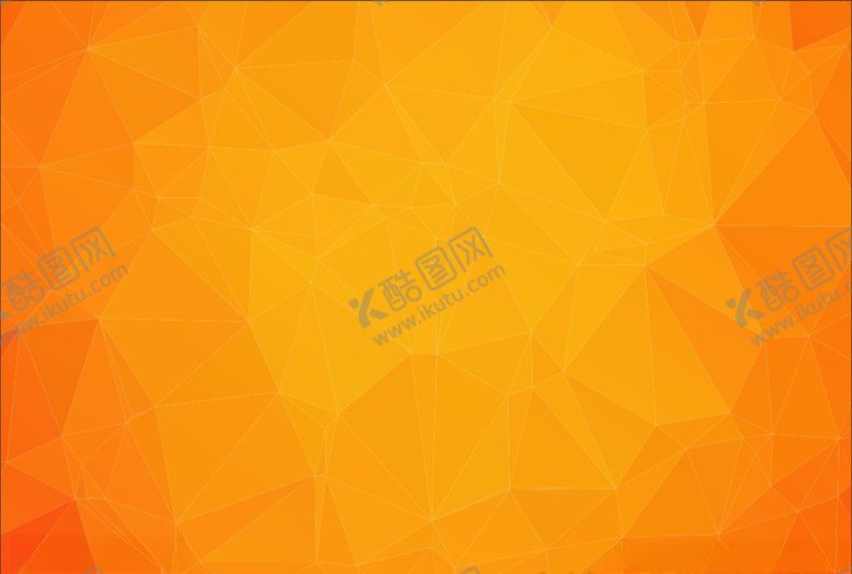 编号：82255009150436311670【酷图网】源文件下载-黄色几何炫彩黄色背景桔色