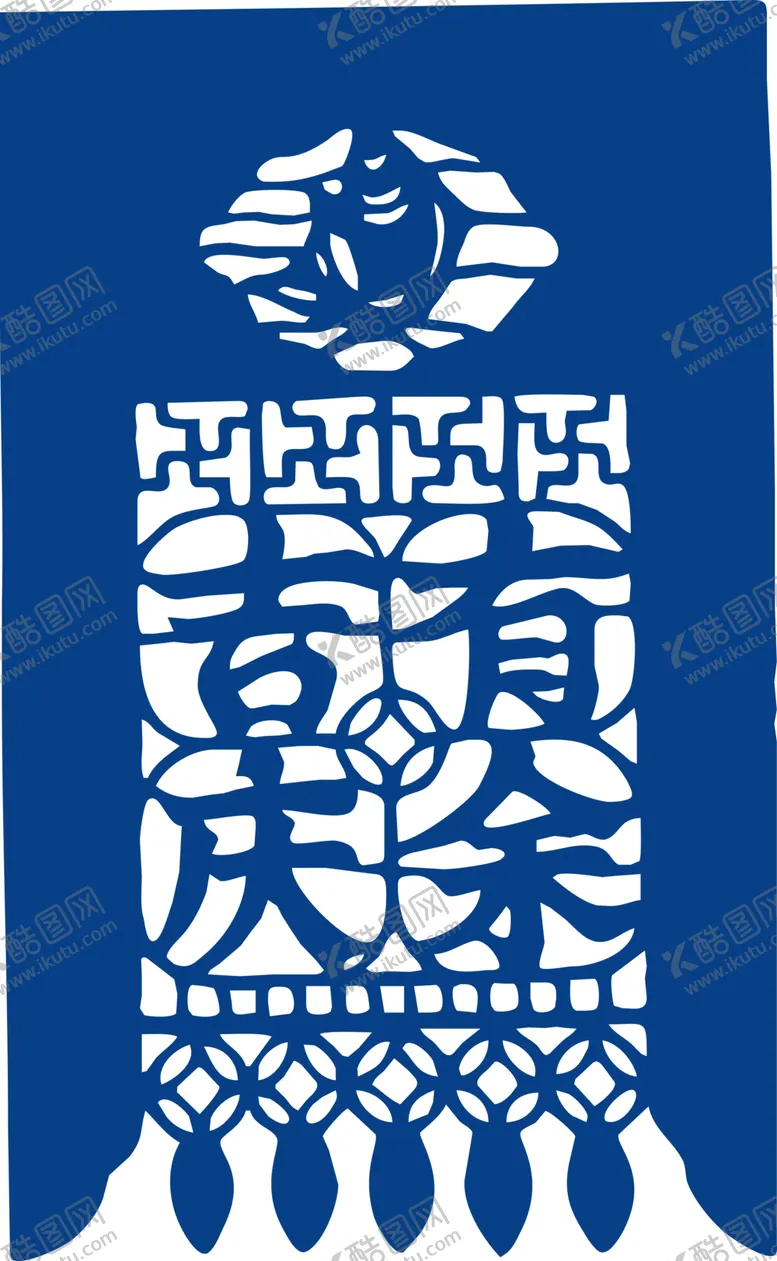 编号：74099402162200008460【酷图网】源文件下载-中国风古典青花瓷图案