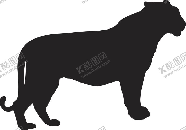 编号：32985003300939519784【酷图网】源文件下载-动物剪影