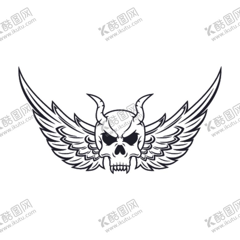 编号：54958610311011001523【酷图网】源文件下载-翅膀logo