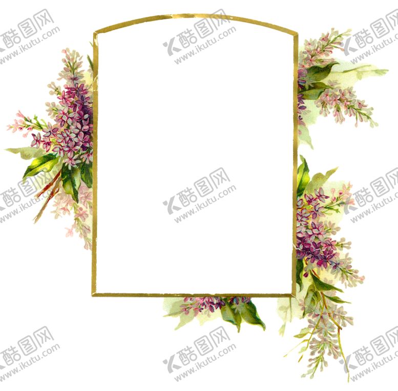 编号：33715610051517173507【酷图网】源文件下载-花卉框架