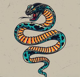 蛇图案