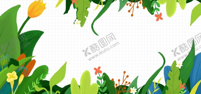 编号：91766502210901578538【酷图网】源文件下载-小清新绿海报背景