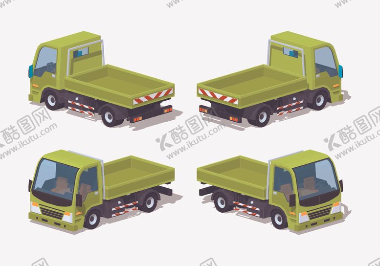 编号：20949709281707421613【酷图网】源文件下载-卡通工程车