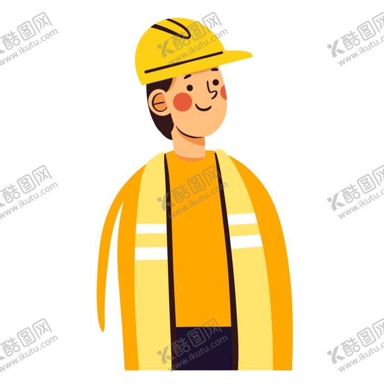 编号：40743112250142211827【酷图网】源文件下载-劳动节人物建筑工人