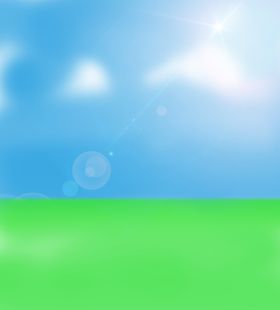 蓝天草地背景