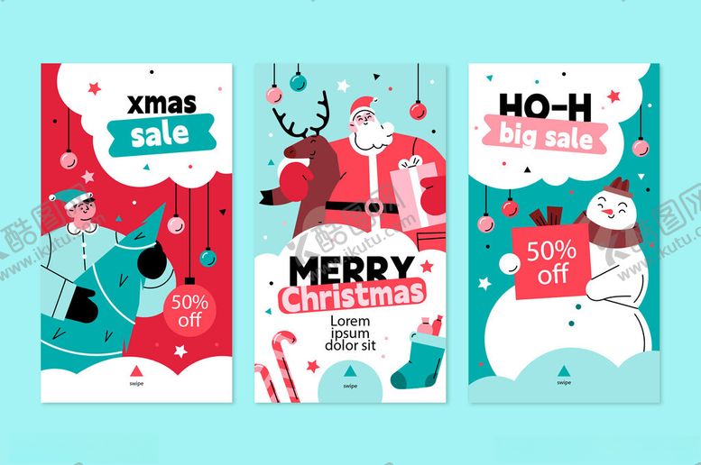 编号：81473611180128363927【酷图网】源文件下载-圣诞主题插画设计素材