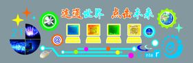 微机室形象墙