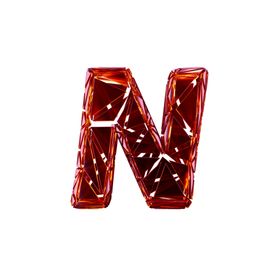 破碎3D字T