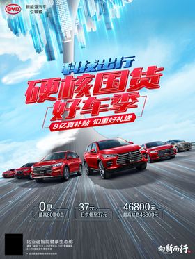 汽车海报