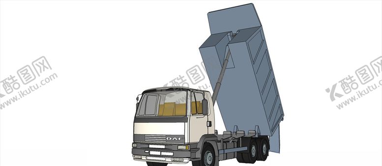 编号：63813406290037086777【酷图网】源文件下载-卸货货车模型