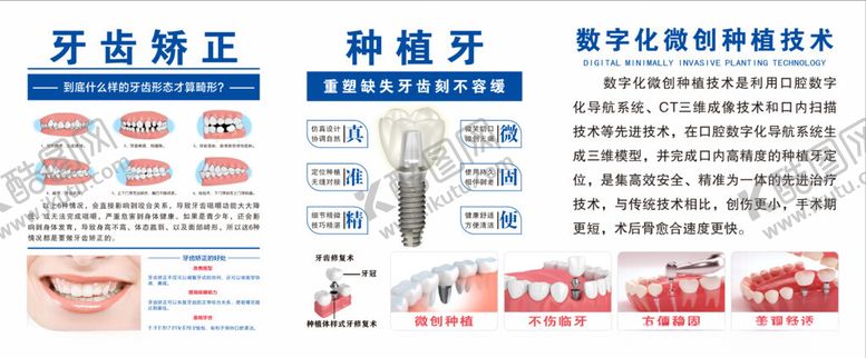 编号：42737311182147287098【酷图网】源文件下载-种植牙牙齿矫正