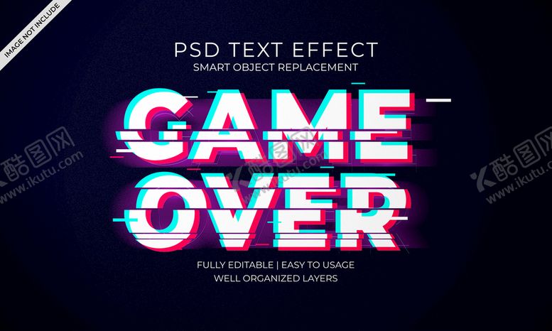 编号：81833610171950259822【酷图网】源文件下载-game over 游戏结束