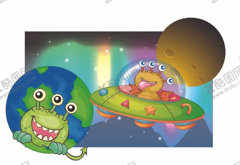 编号：33646712041719264732【酷图网】源文件下载-卡通外星人