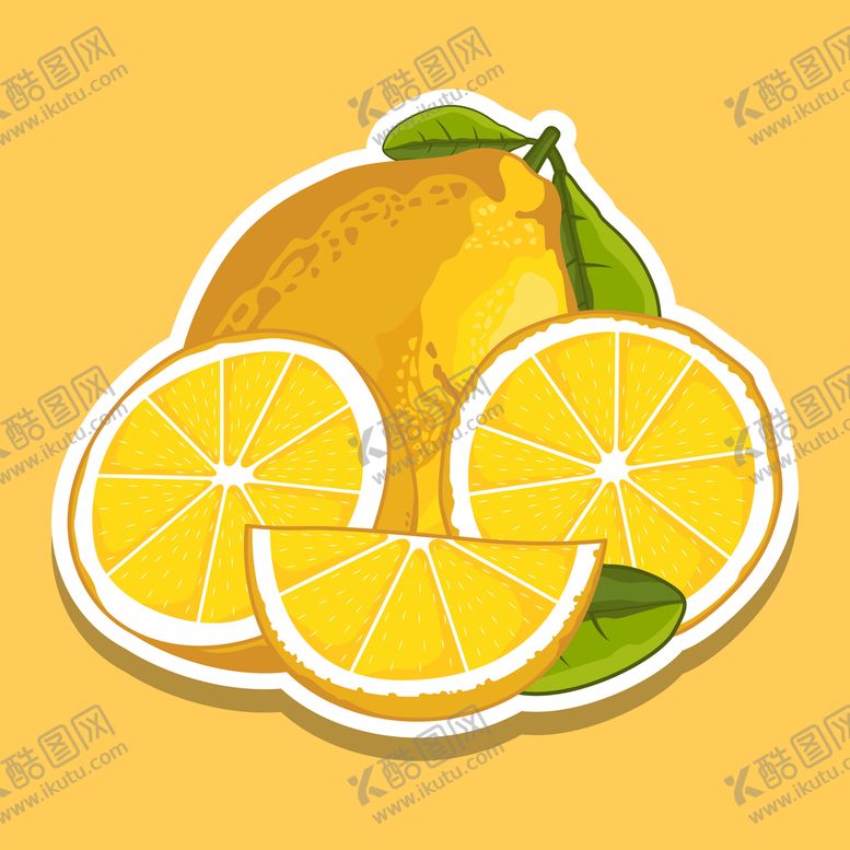 编号：85228011211453547105【酷图网】源文件下载-卡通柠檬