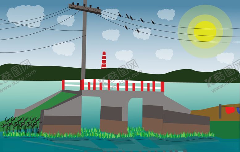 编号：84859709121931376355【酷图网】源文件下载-天空桥梁