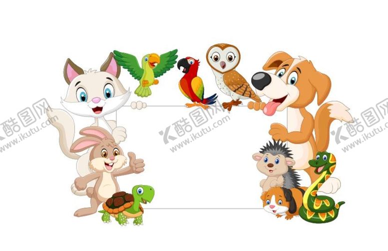 编号：92839210162230021895【酷图网】源文件下载-卡通动物