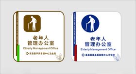 男女员工专用办公室标识牌