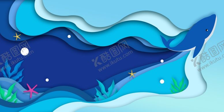编号：77788210240433363956【酷图网】源文件下载-梦幻蓝色背景