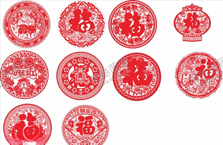 编号：37657504221821013584【酷图网】源文件下载-窗花