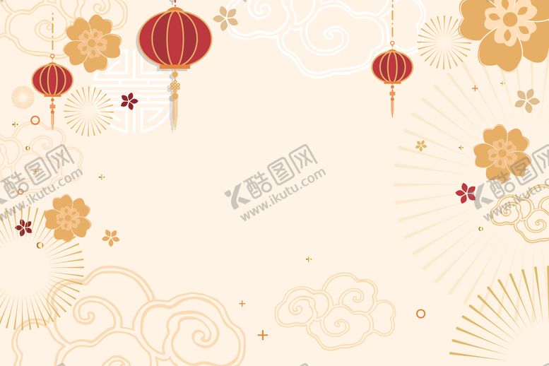 编号：29022706290234314988【酷图网】源文件下载-新年展板背景