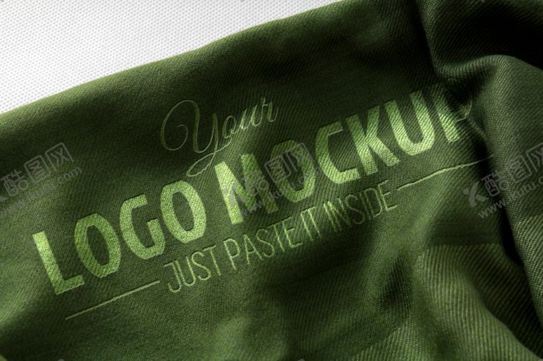 编号：95612009260415403217【酷图网】源文件下载-VI样机布料智能贴图图片