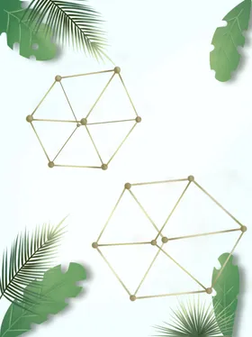 背景素材几何抽象签到科技