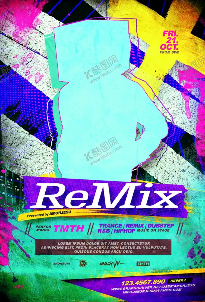 编号：46920110060636322867【酷图网】源文件下载-国外创意海报