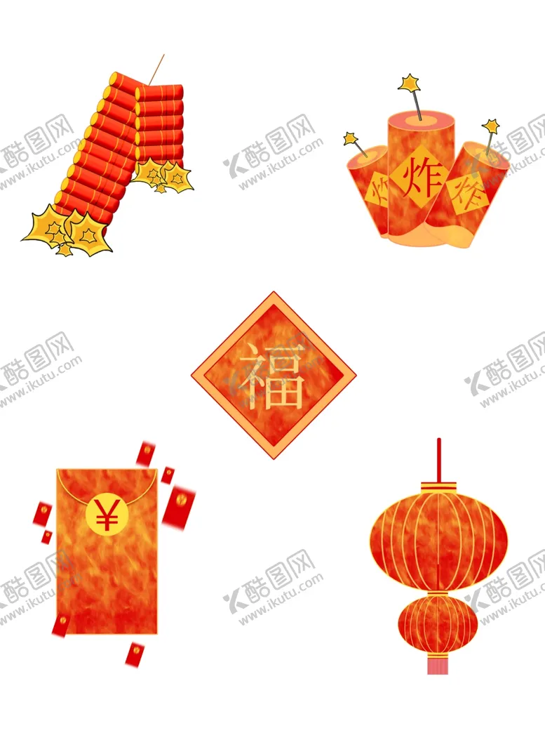 编号：91739404240212036208【酷图网】源文件下载-春节海报