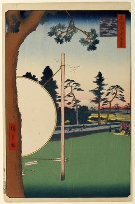 日本街景风景浮世绘