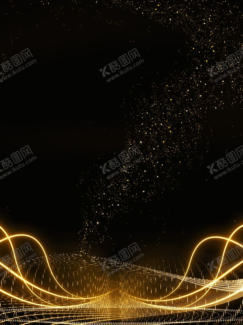 编号：81553906291142537764【酷图网】源文件下载-黑金背景