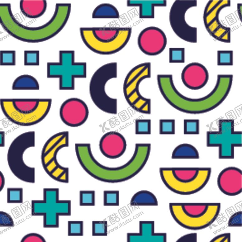 编号：61949509152140075630【酷图网】源文件下载-彩色拼接设计图案