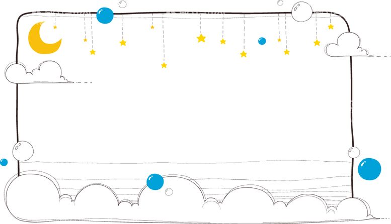 编号：61896011130945042089【酷图网】源文件下载-卡通边框 