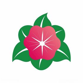 牵牛花简约logo设计