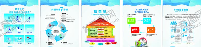 编号：55225609241709289708【酷图网】源文件下载-企业精益看板标语