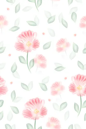 线条花