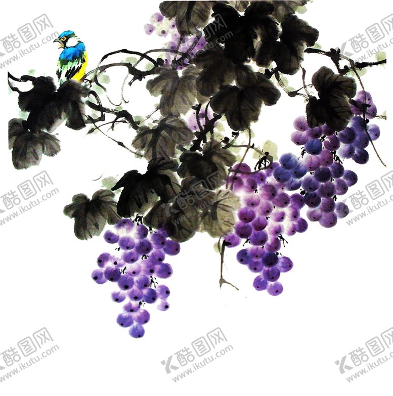 绿色装饰沙发背景墙纹理植物树叶藤蔓