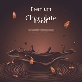 巧克力背景图片