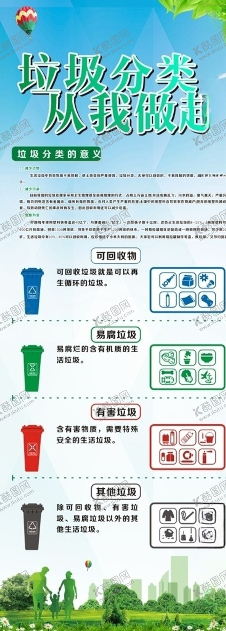 编号：76733710201322097774【酷图网】源文件下载-垃圾分类