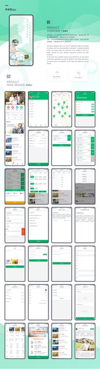 养老院app界面设计整套