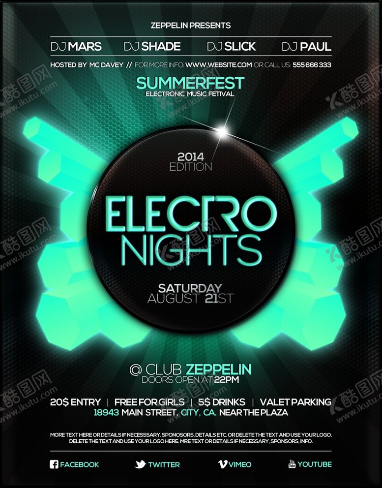 编号：66987709250657541812【酷图网】源文件下载-时尚创意英文海报