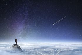 创意星空合成海报