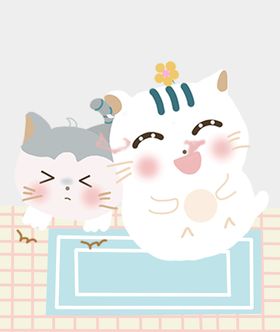 小猫插画