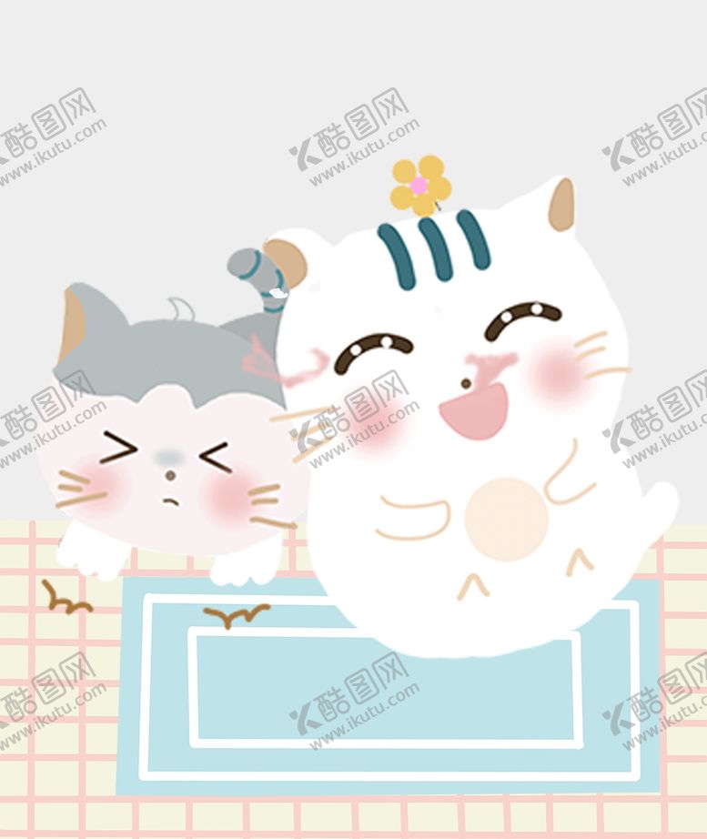 编号：20937307021706293444【酷图网】源文件下载-可爱小猫插画