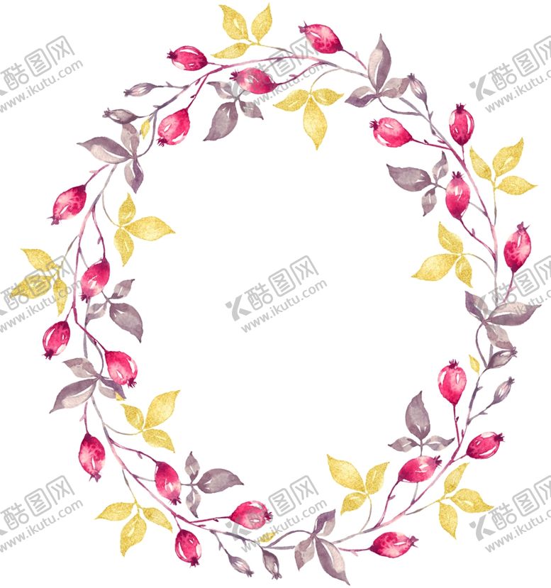编号：84832906290331509227【酷图网】源文件下载-花环