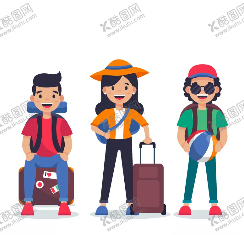 编号：23431406260824253204【酷图网】源文件下载-旅客游客